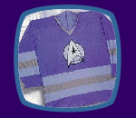 Purple Star-Trek the original series hockey jersey.